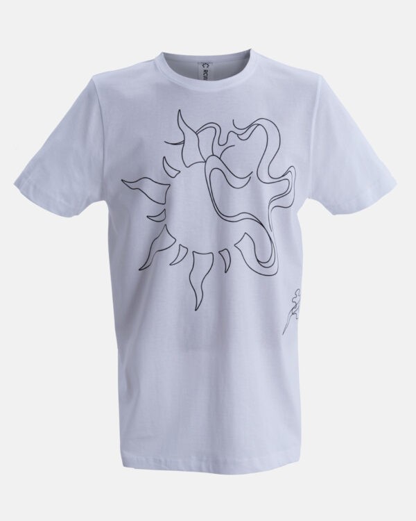 Tricou Sun Energy — Alb