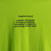 Tricou Creative | lime | - imagine 2