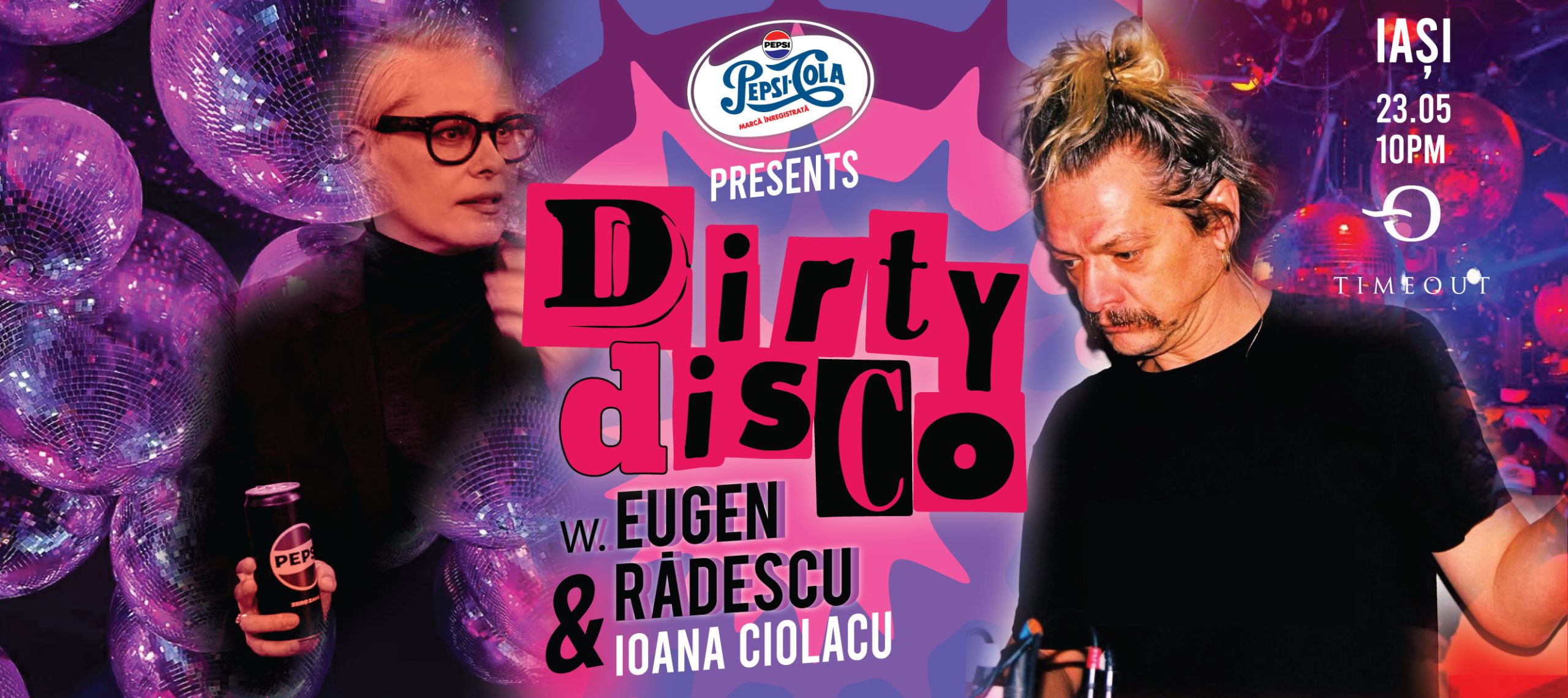 Hub| Dirty Disco: Un Mix Exploziv de Muzică și Energie cu Eugen Rădescu și Ioana Ciolacu