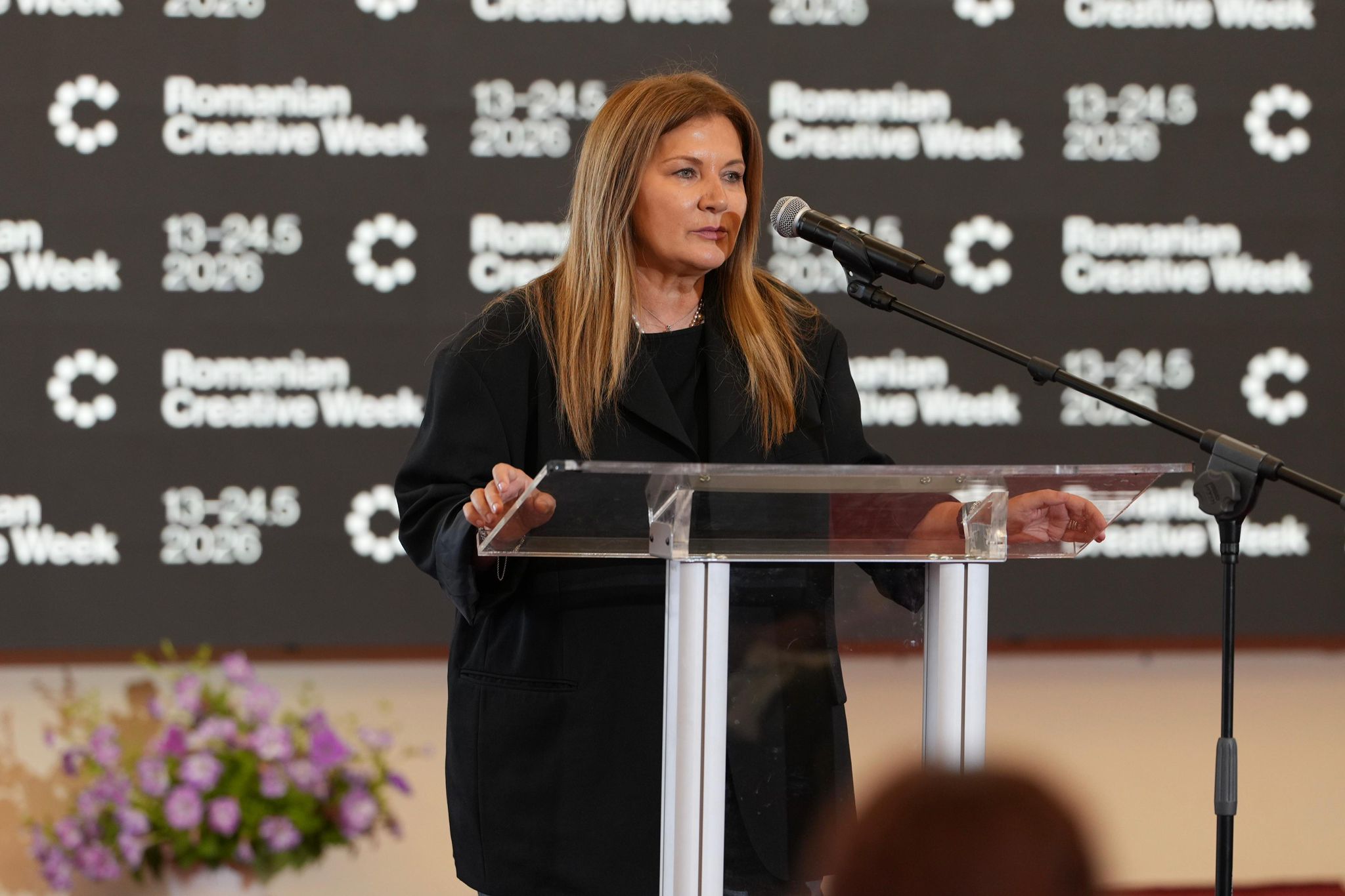 Irina Schrotter, la deschiderea Romanian Creative Week 2026, la Iași: „Creativitatea devine una dintre cele mai importante resurse ale societății contemporane” 