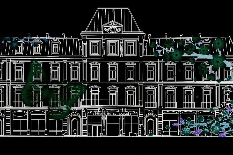 Zeci de elevi din Iași și Botoșani au creat unul dintre cele mai spectaculoase proiecte multimedia de la Romanian Creative Week. Fațada unui simbol arhitectural al orașului devine scena unui show de video mapping realizat de adolescenți