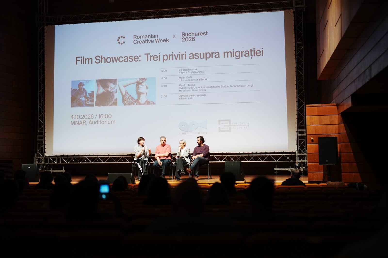 Radu Jude, Tudor Cristian Jurgiu, Andreea Cristina Borțun și Andrei Boncea, la RCW X Bucharest 2026: trei filme despre România celor șase milioane de oameni plecați peste hotare